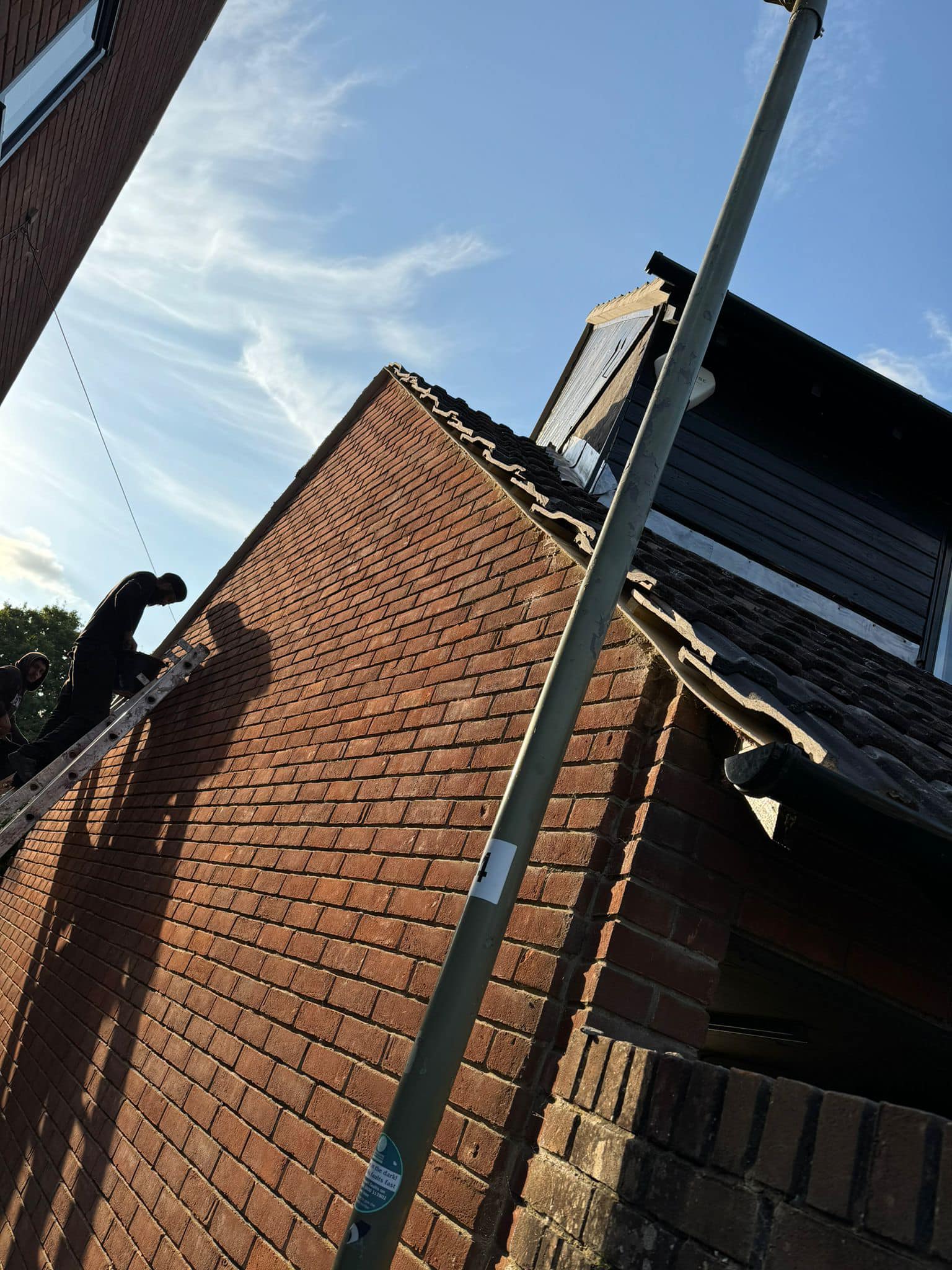 Slate roof restoration in Greenwich
