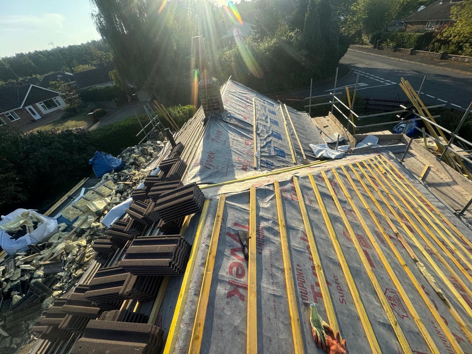 Roof repair completed in Bermondsey, South London