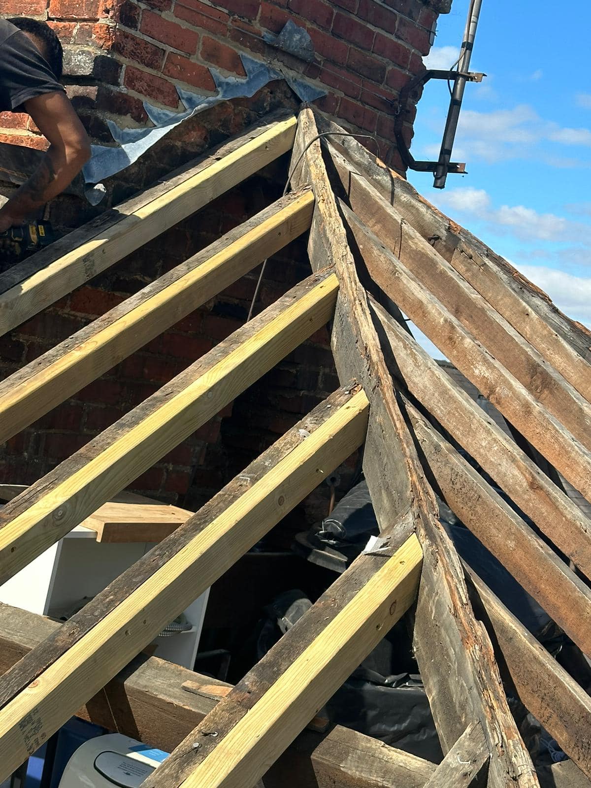 Chimney repointing in Islington