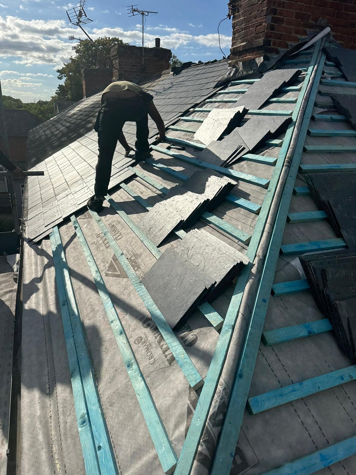 Roof survey in Kensington