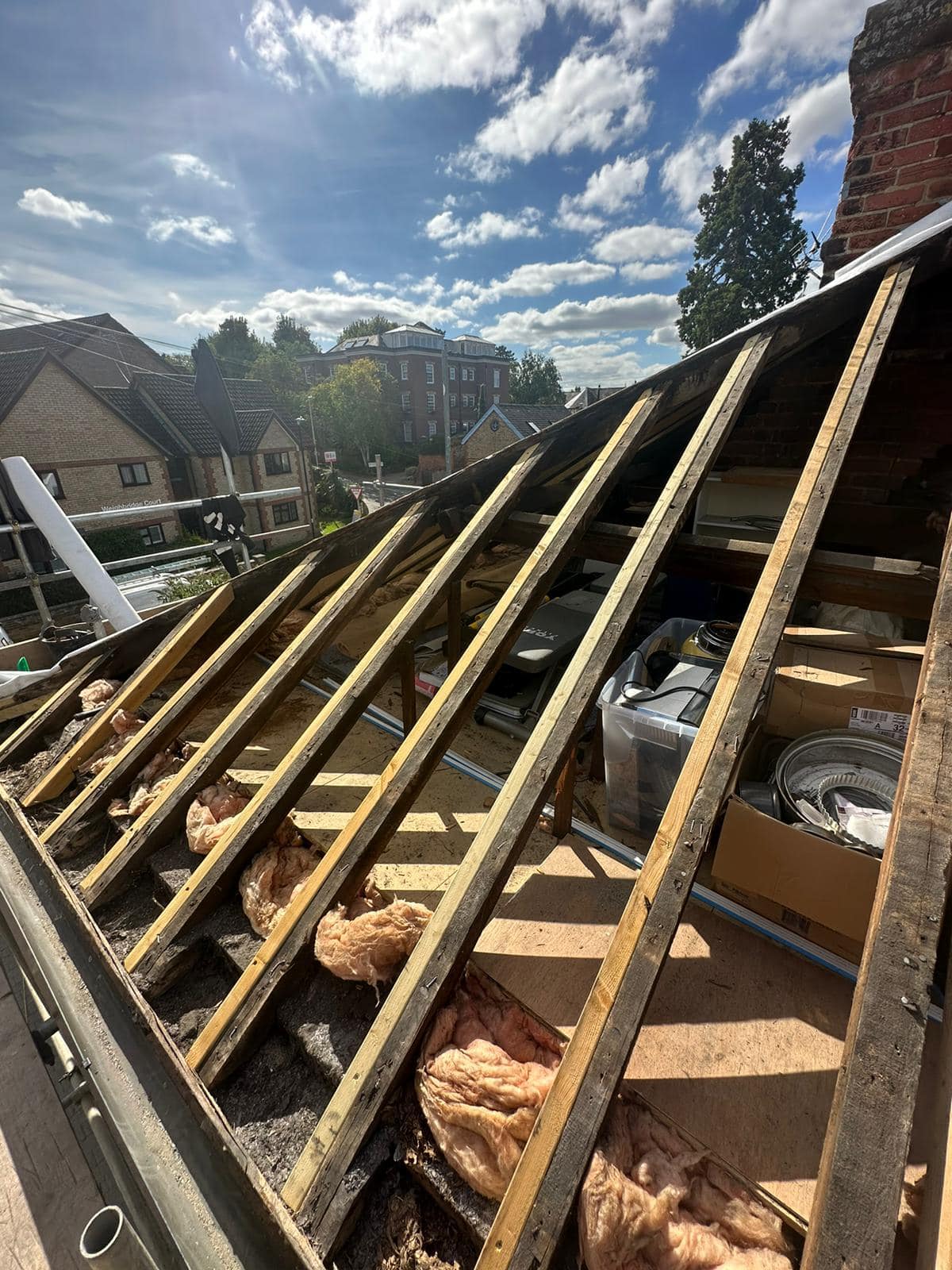 Roof survey in Kensington