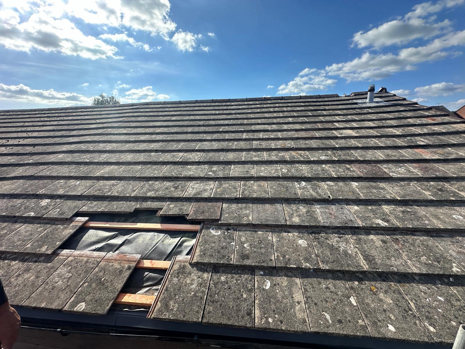 Roof repair completed in Bermondsey, South London