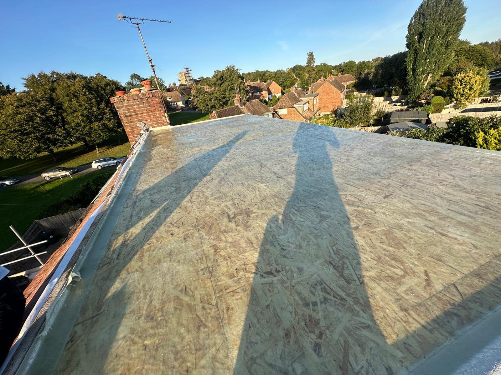 Flat roof replacement in Croydon