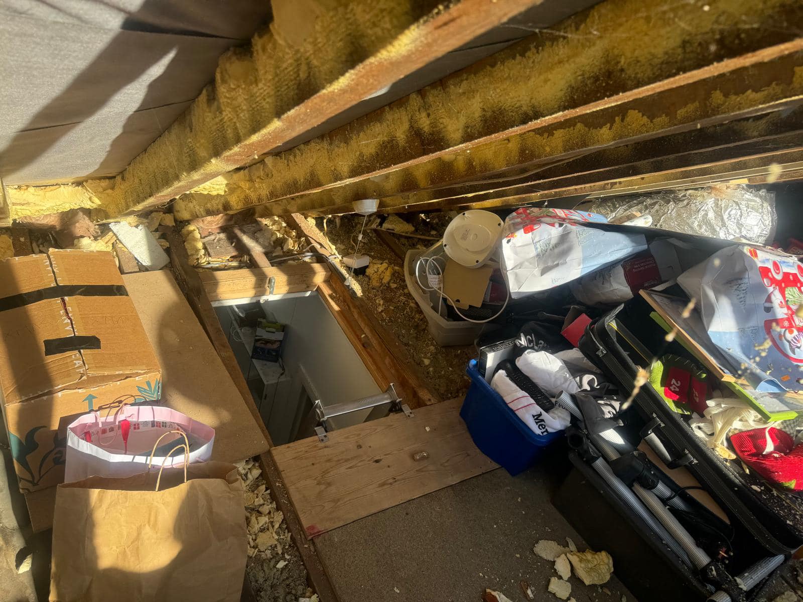 Professional roofers working on a property in London - KS Roof Master