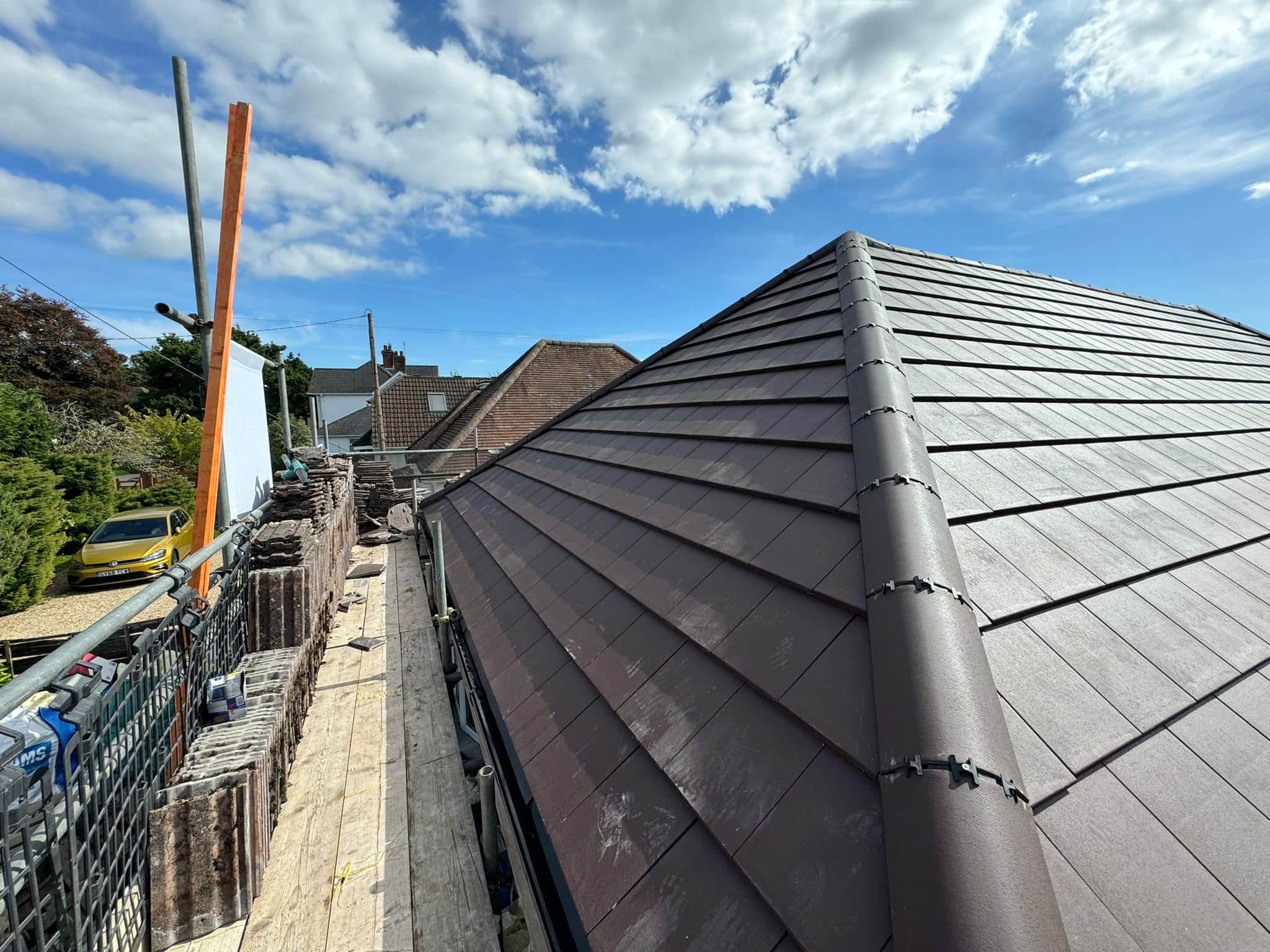 Storm damage repair in Battersea