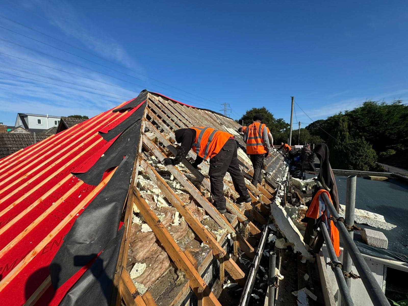 Storm damage repair in Battersea
