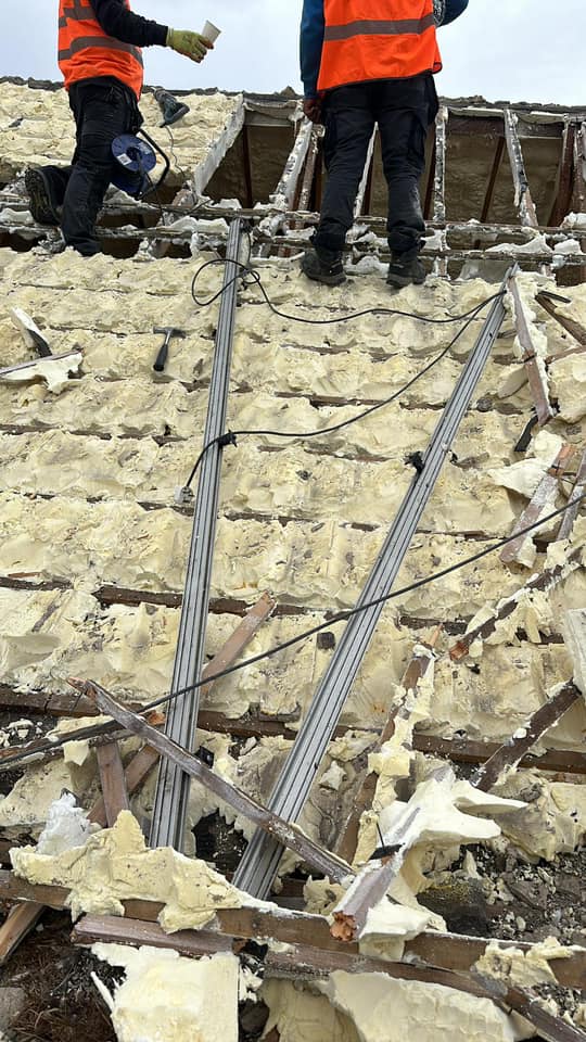 Lead flashing in Westminster