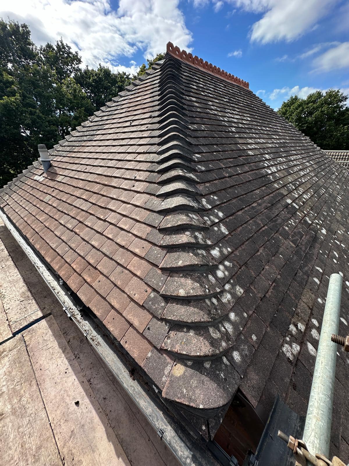 GRP fibreglass roof in Peckham