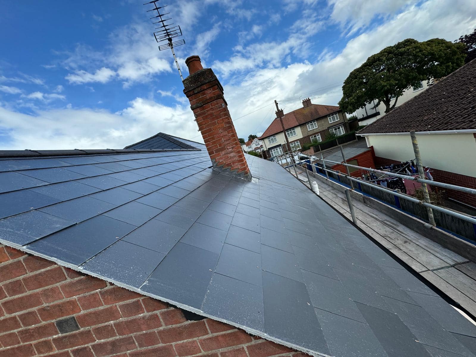 Flat roof replacement in Croydon
