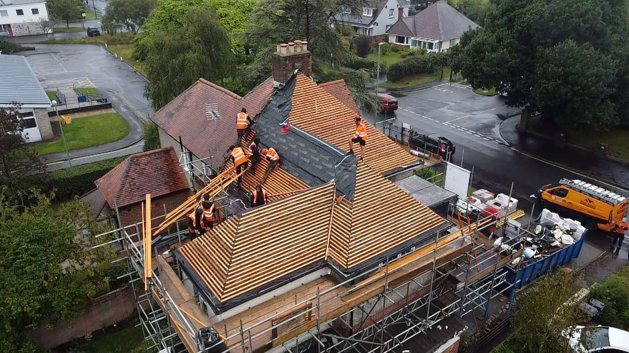 Roof repair completed in Bermondsey, South London