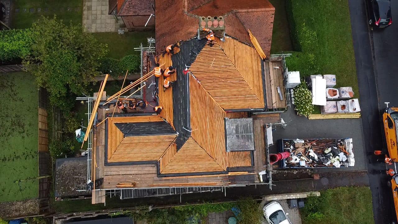 Roof survey in Kensington