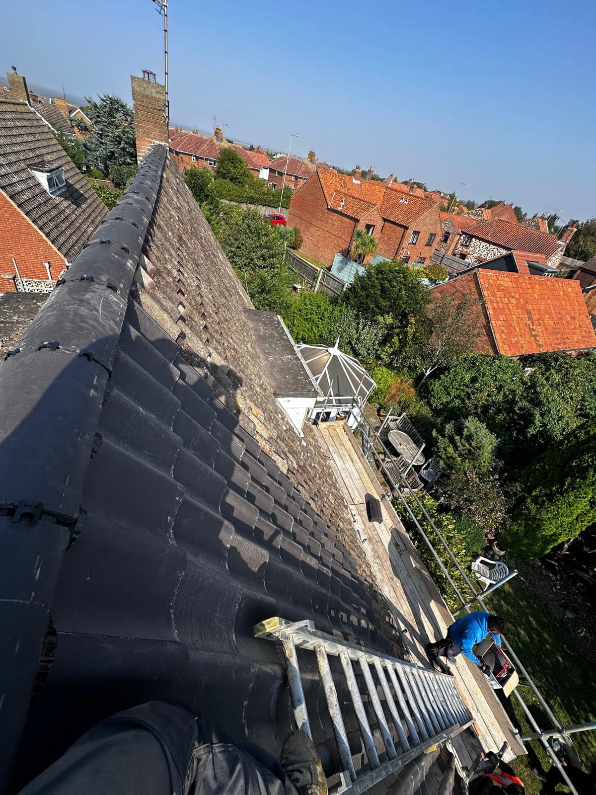 Flat roof replacement in Croydon