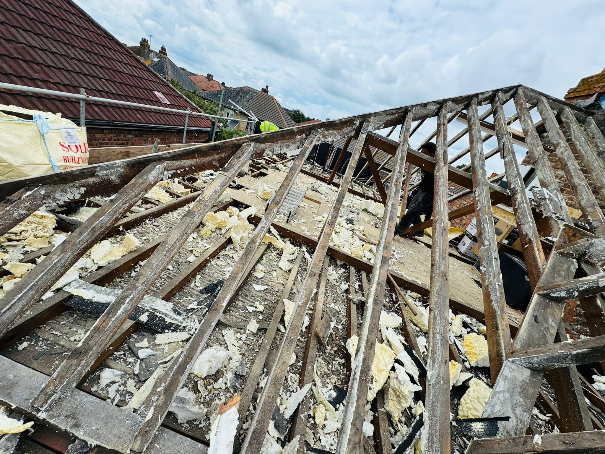 Roof survey in Kensington