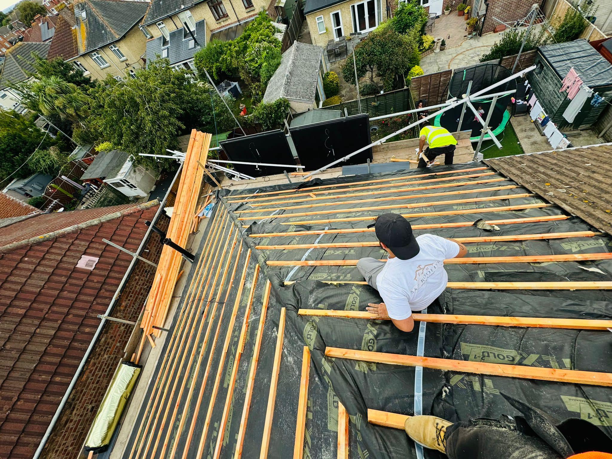 Roof waterproofing in Clapham