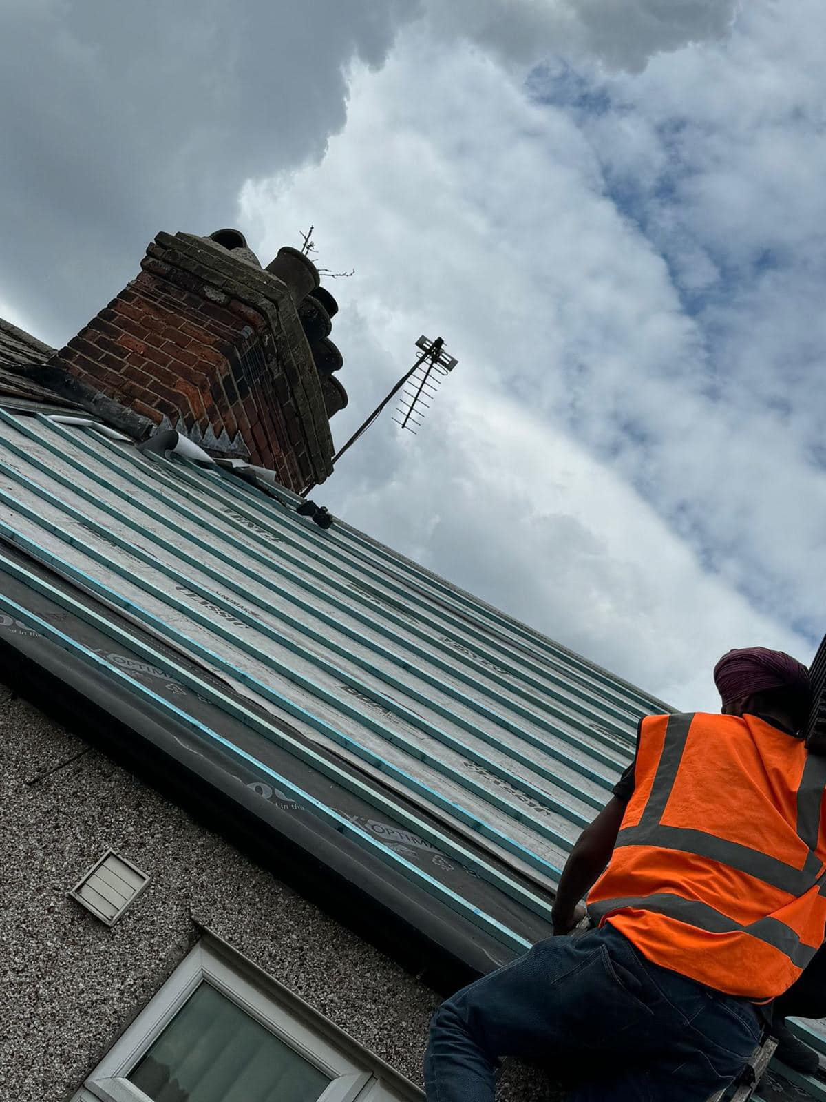 Roof waterproofing in Clapham