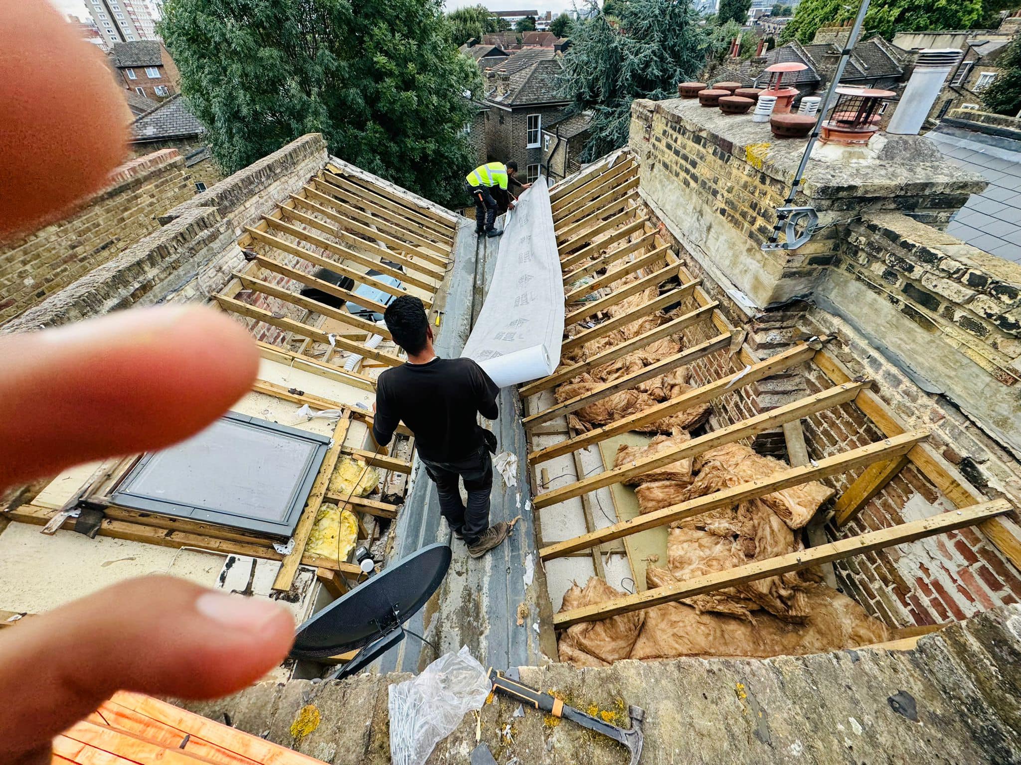 Gutter installation in Chelsea