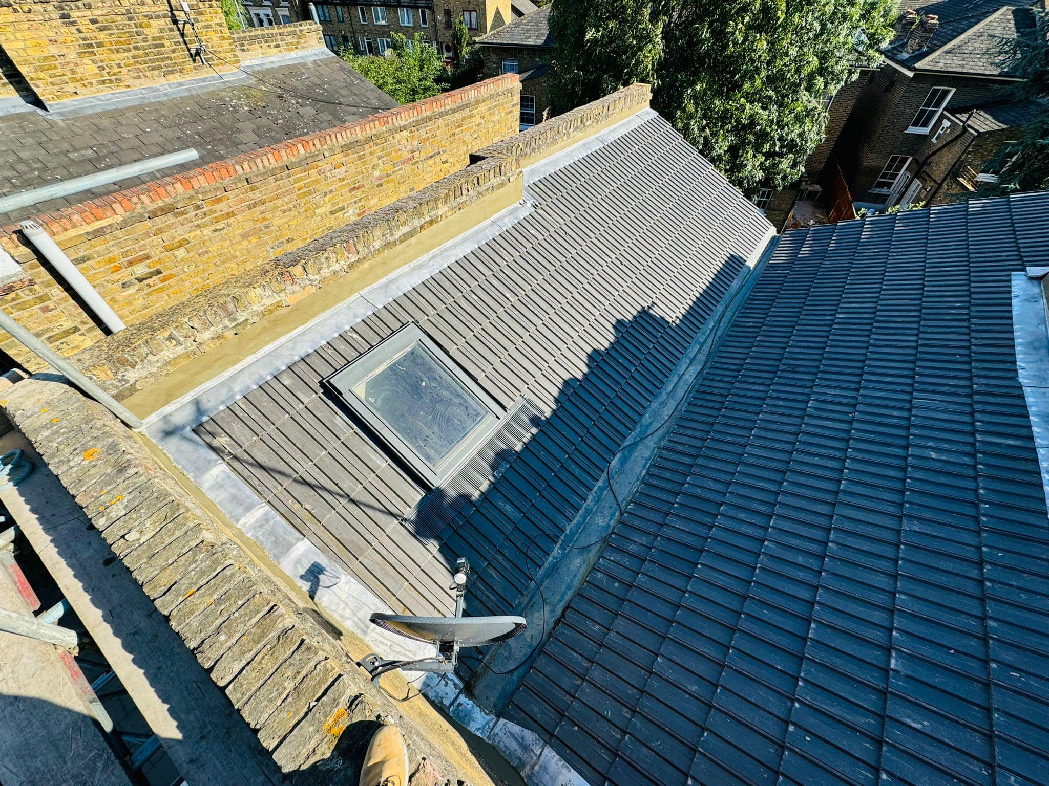 Zinc roofing in Shoreditch