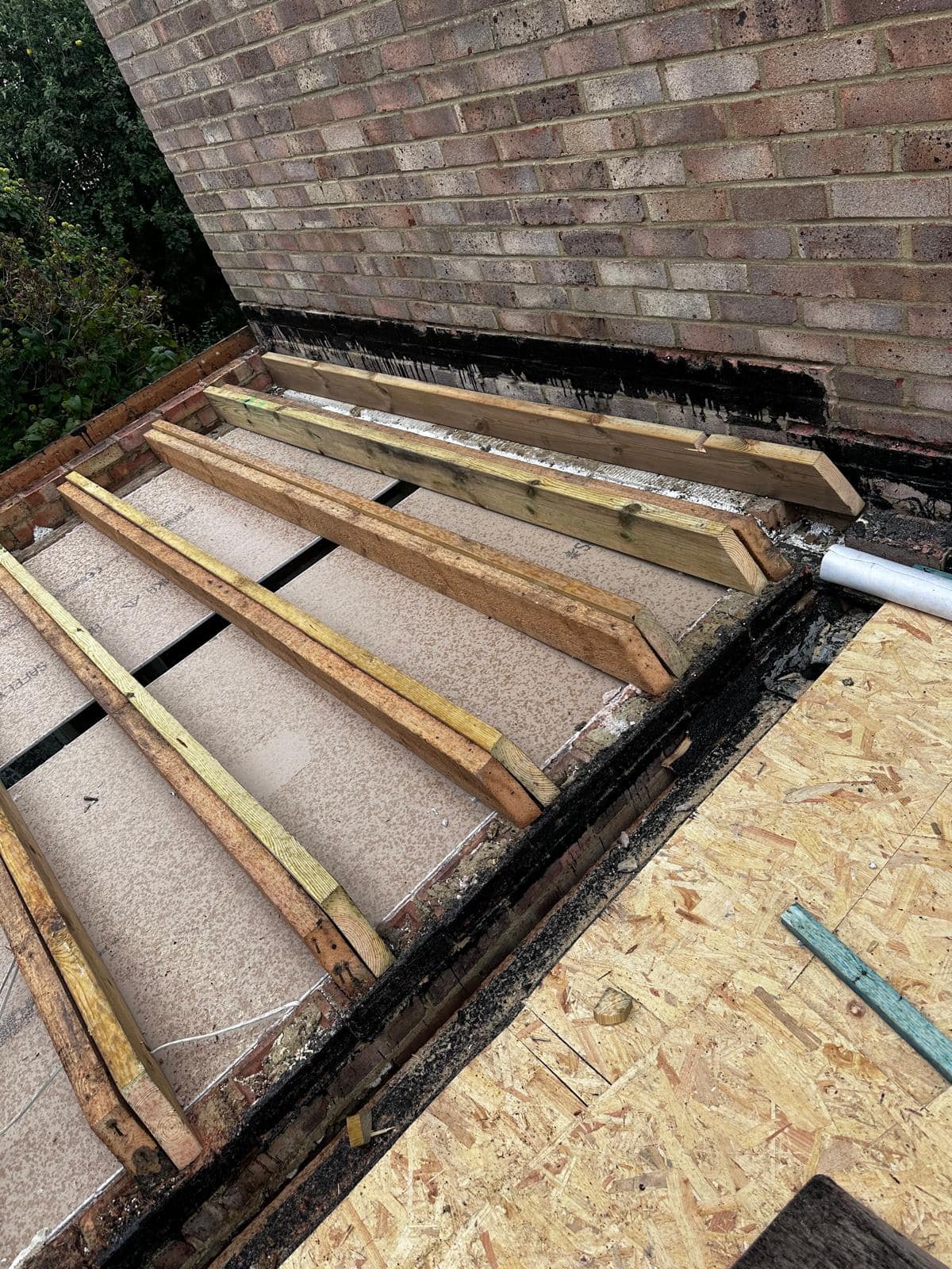 Storm damage repair in Battersea
