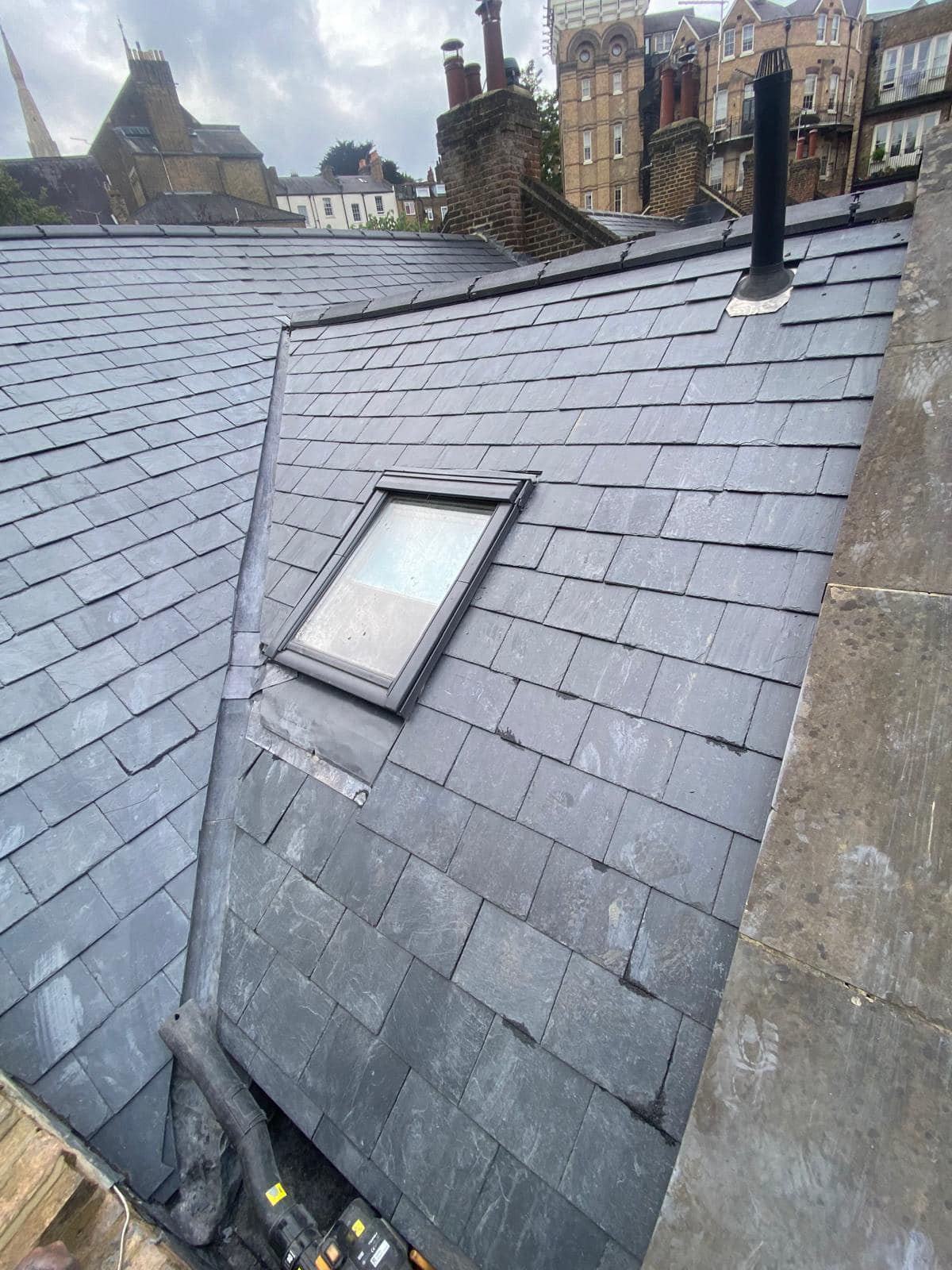 Storm damage repair in Battersea