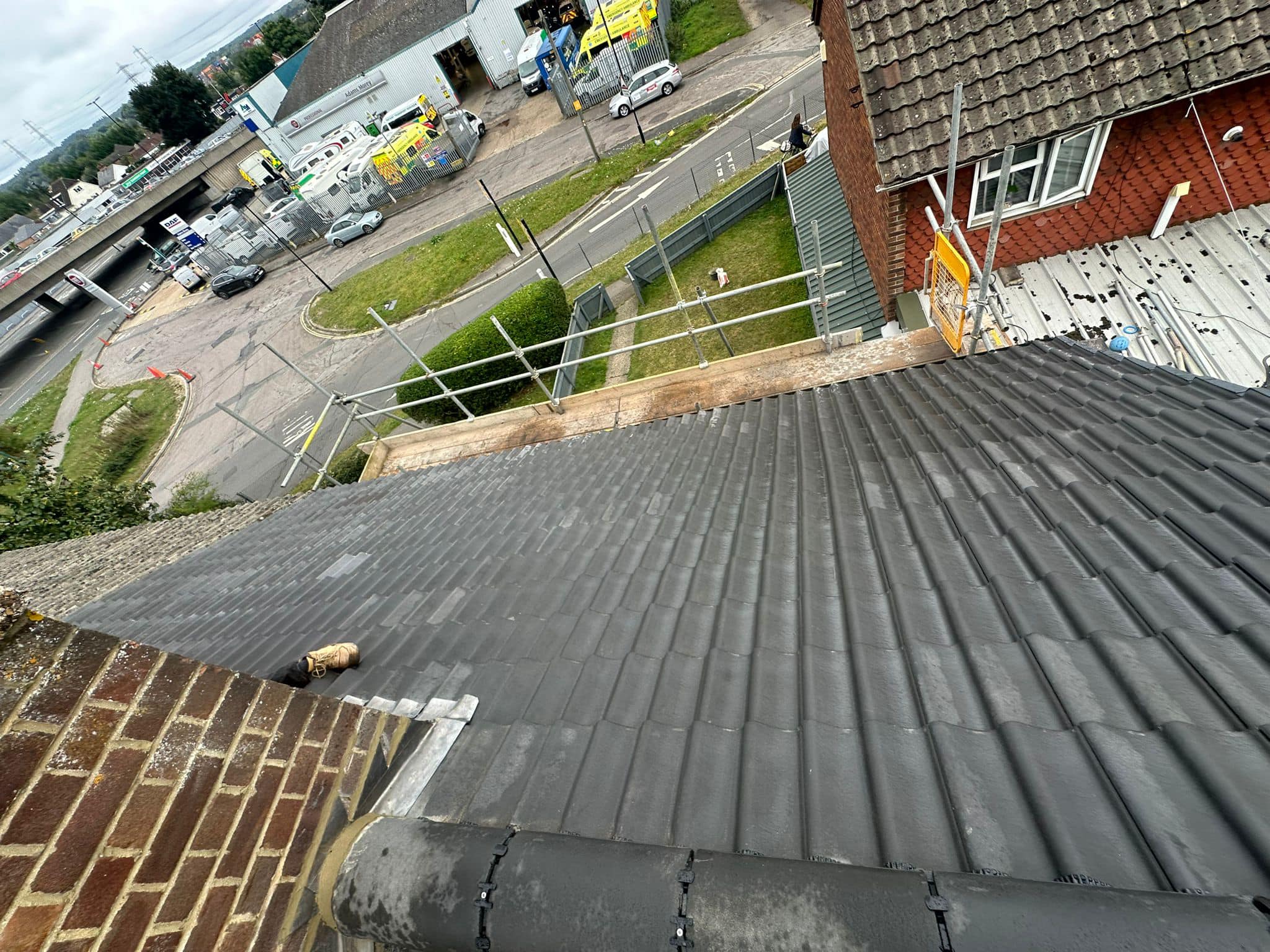 Flat roof replacement in Croydon