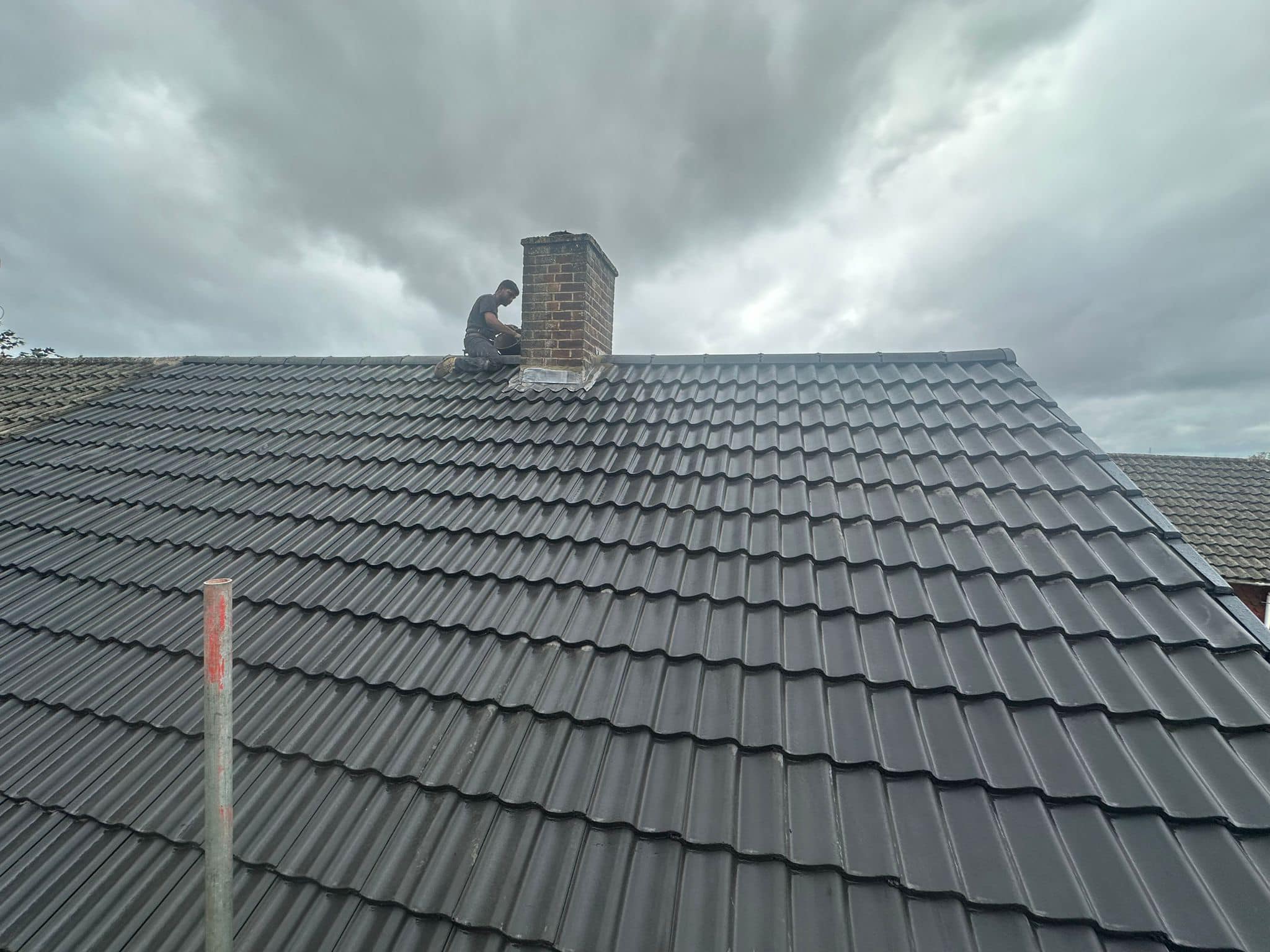Slate roof restoration in Greenwich