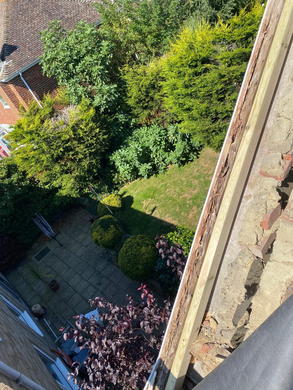 Professional roofers working on a property in London - KS Roof Master