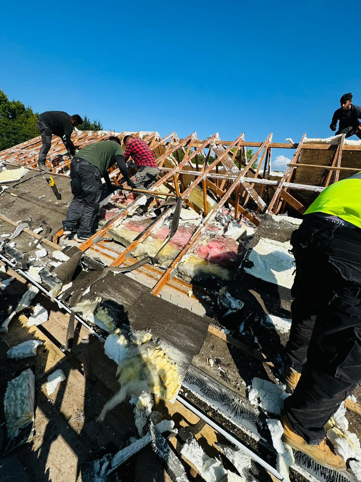 Flat roof replacement in Croydon
