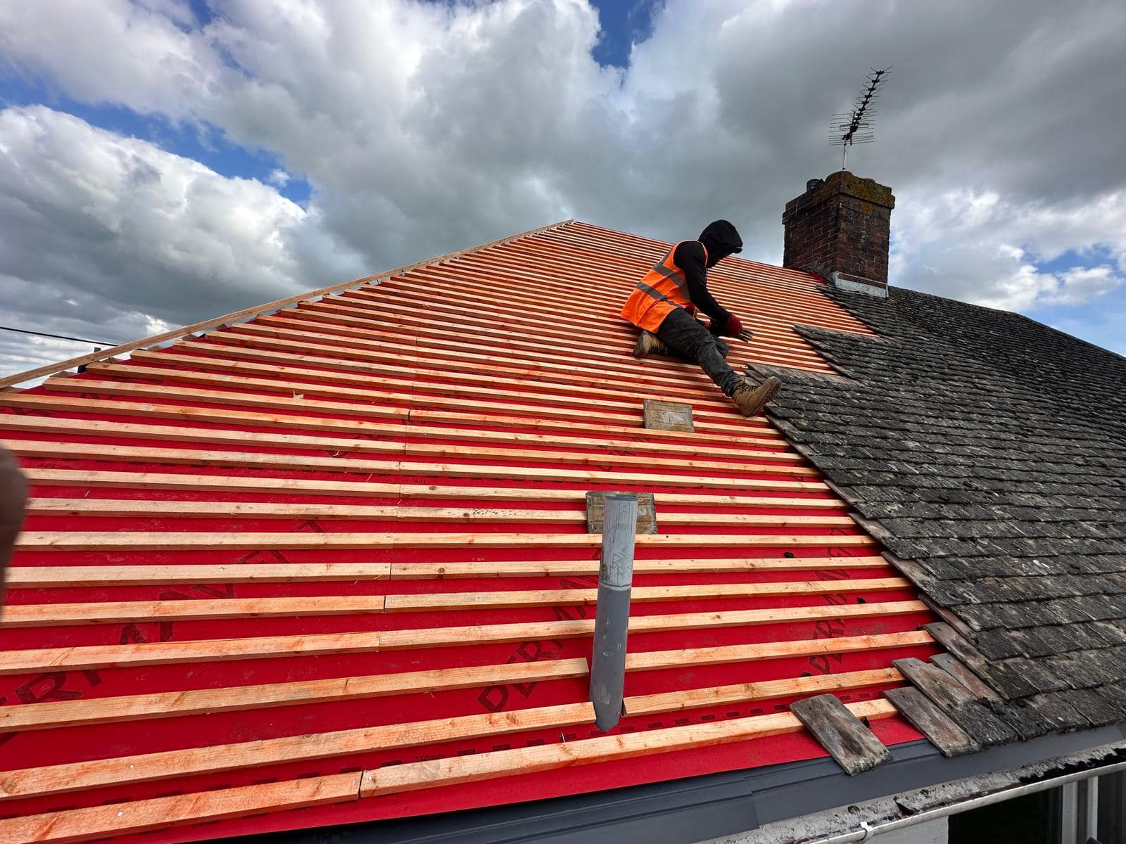 Roof repair completed in Bermondsey, South London
