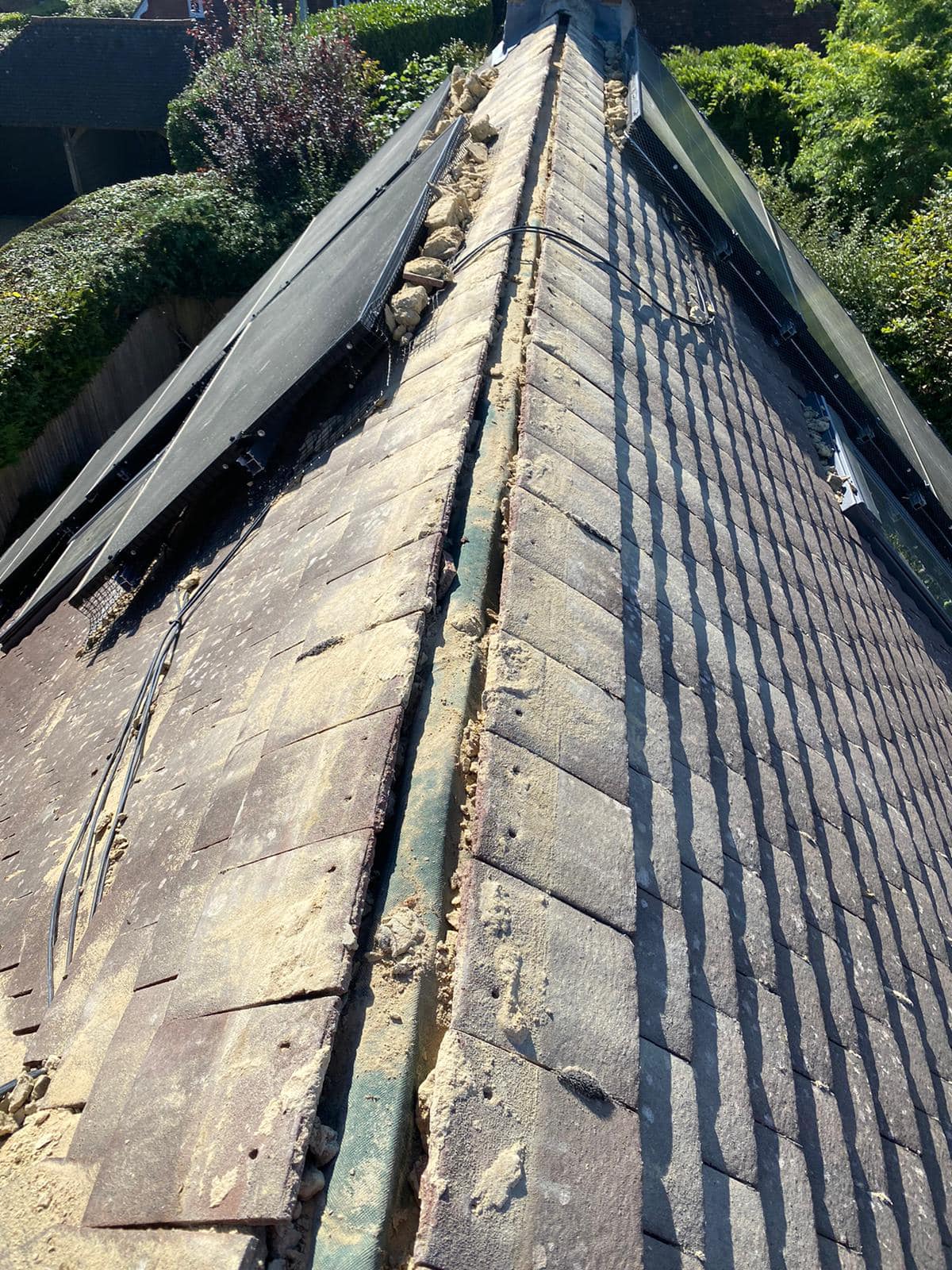 Commercial roof restoration in Canary Wharf
