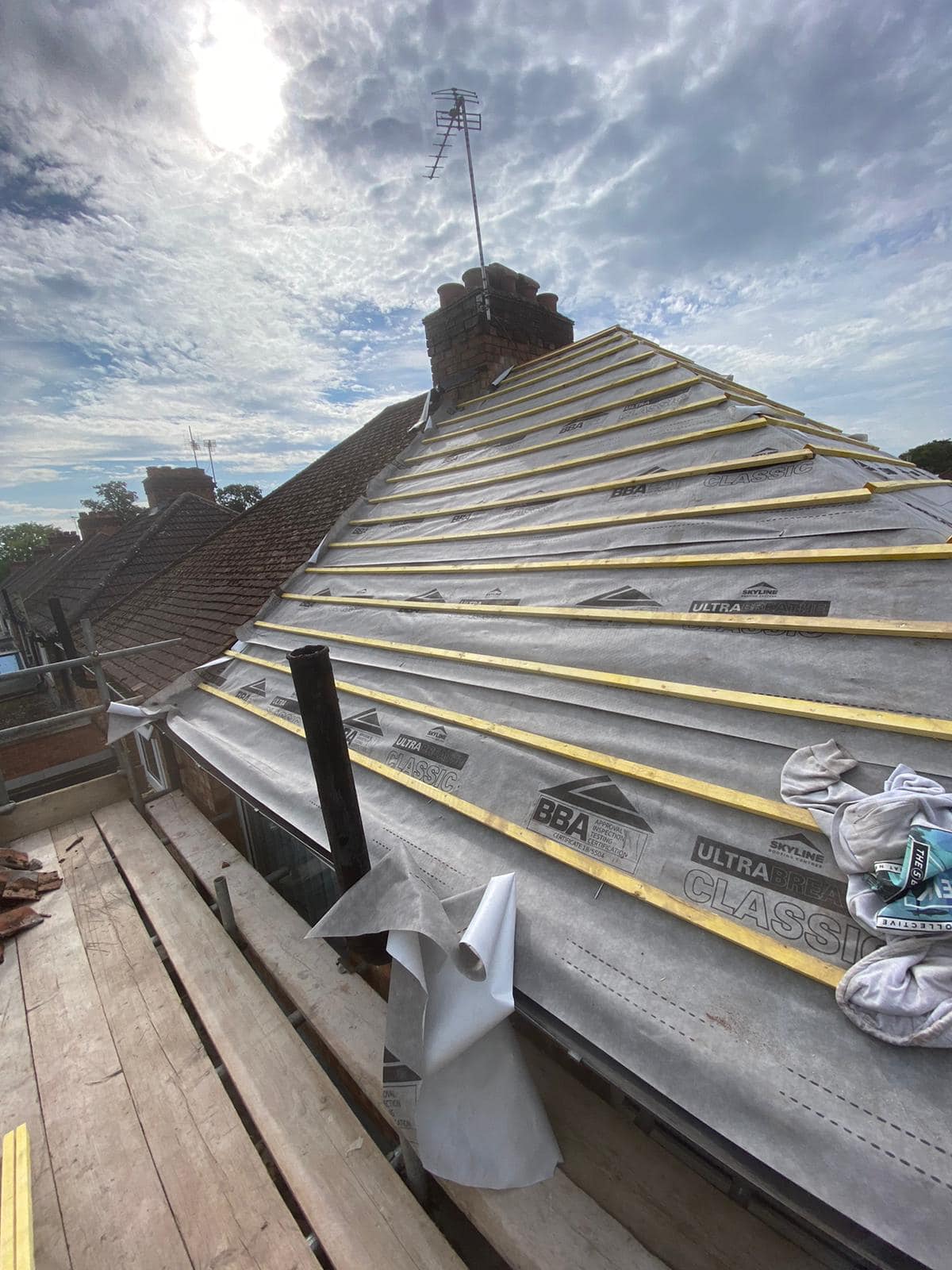 Moss removal in Wimbledon