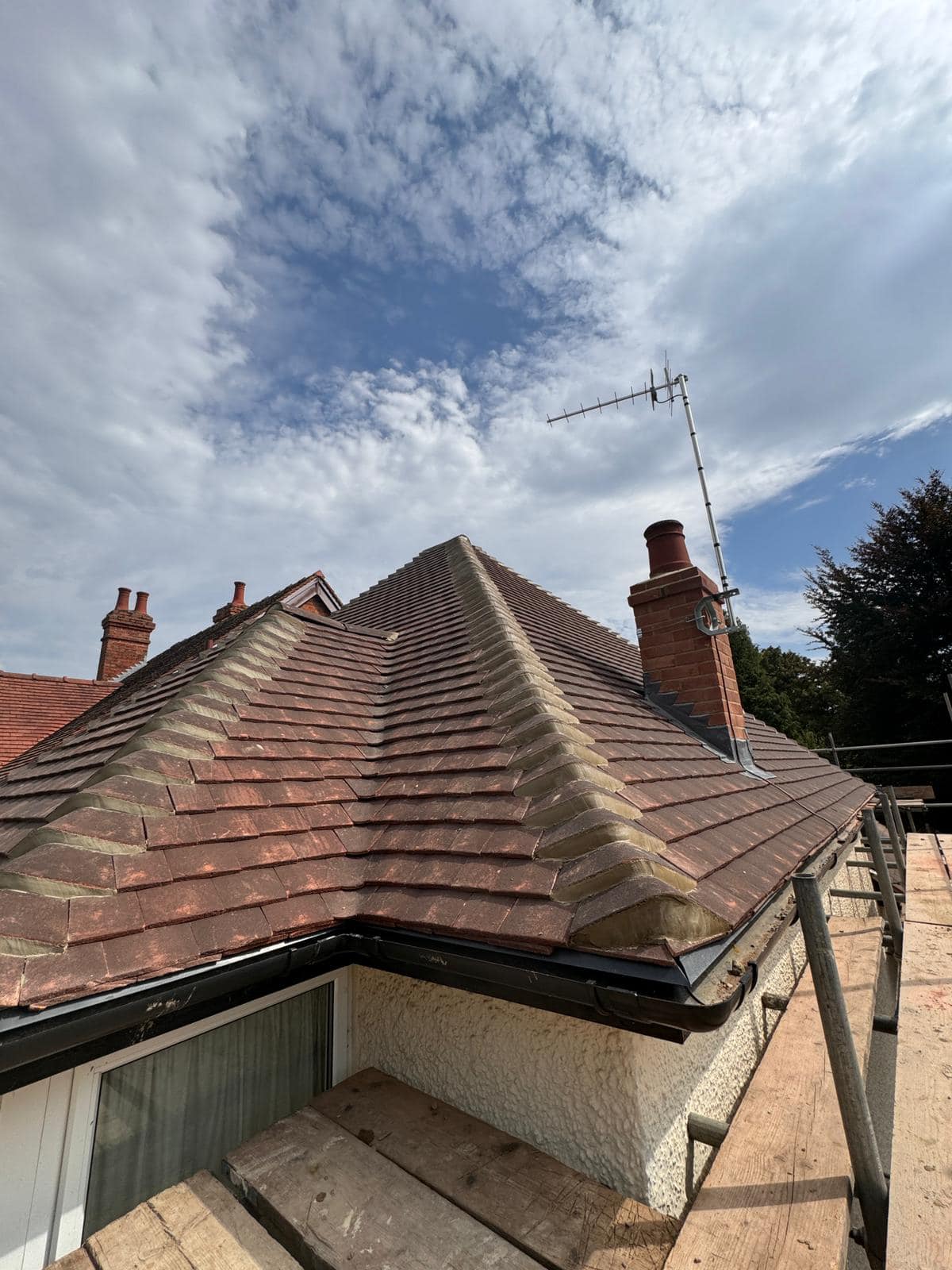 Lead flashing in Westminster