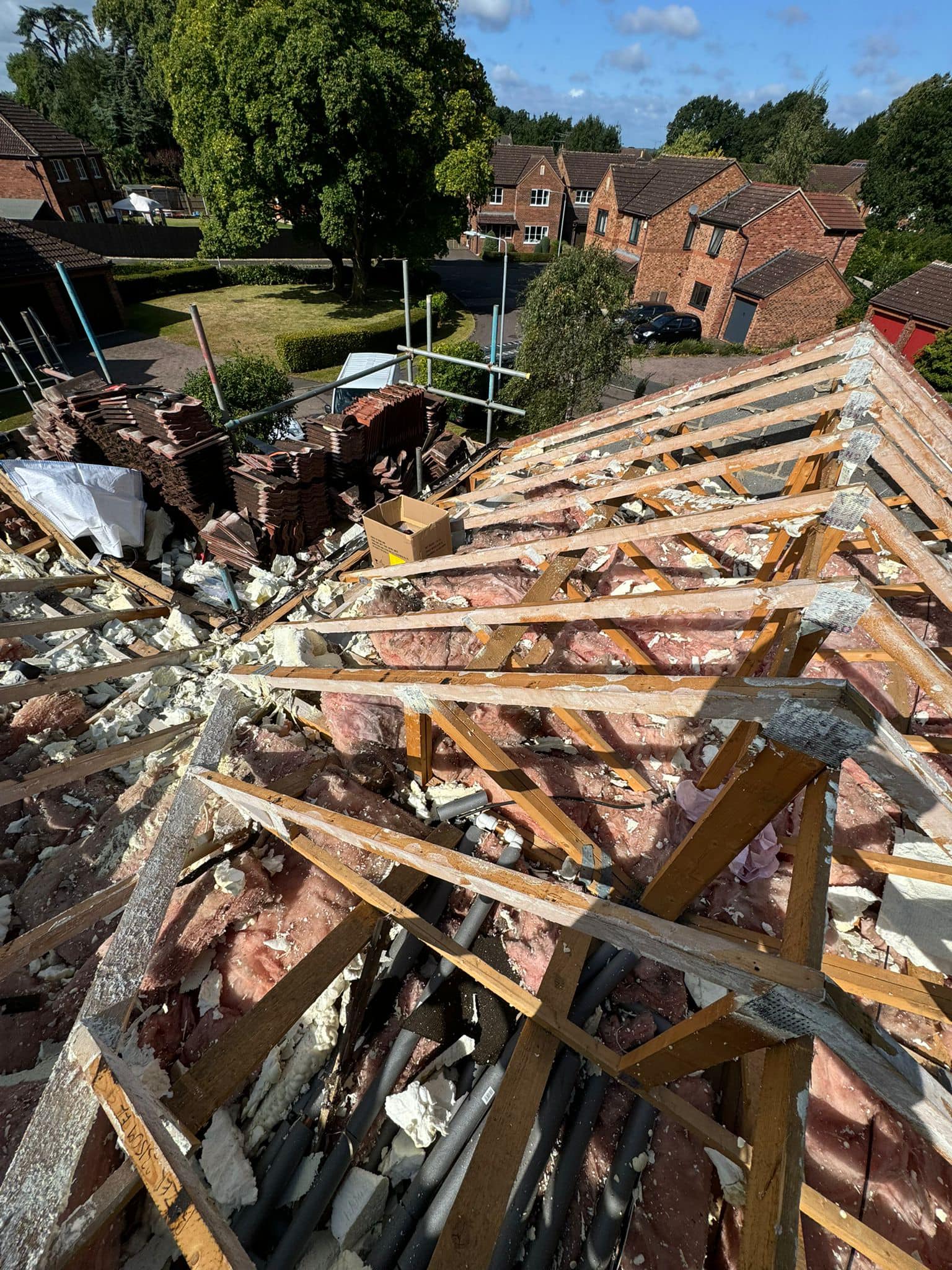Flat roof replacement in Croydon