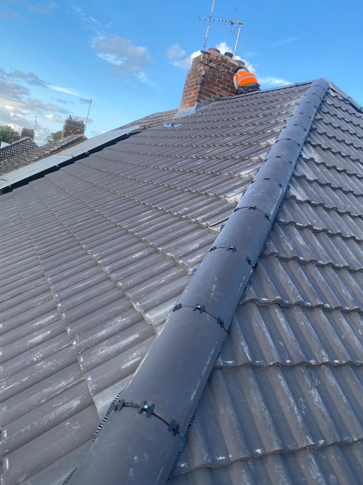 Lead flashing in Westminster