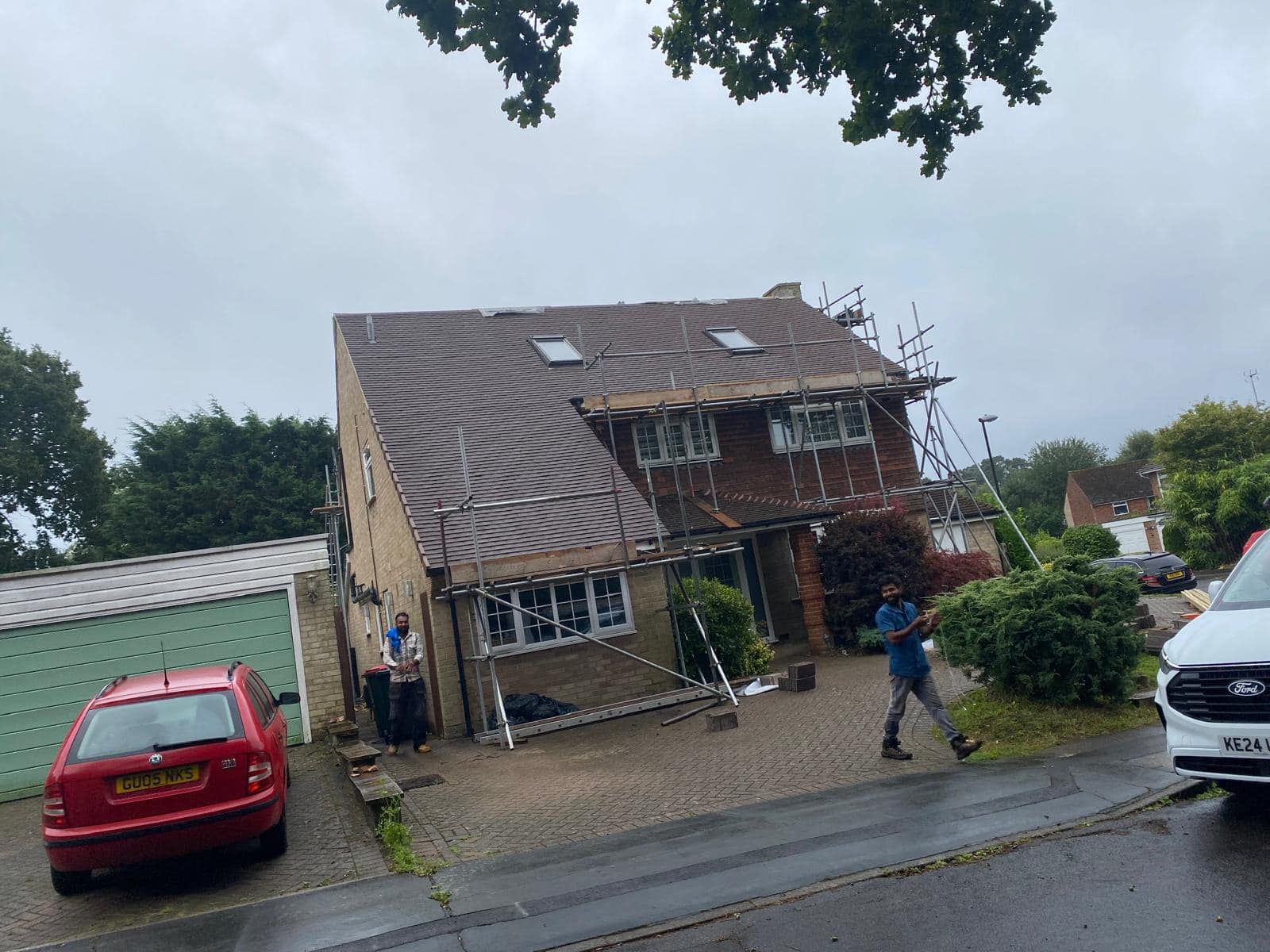 GRP fibreglass roof in Peckham