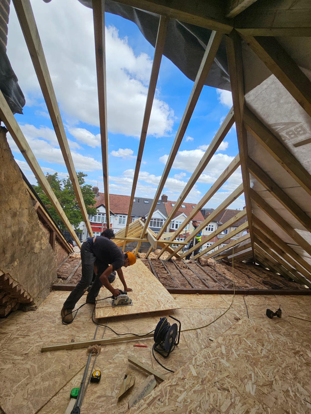 Roof repair completed in Bermondsey, South London