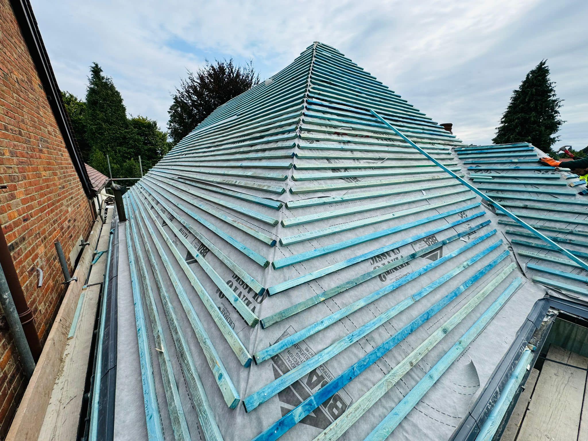 Roof survey in Kensington