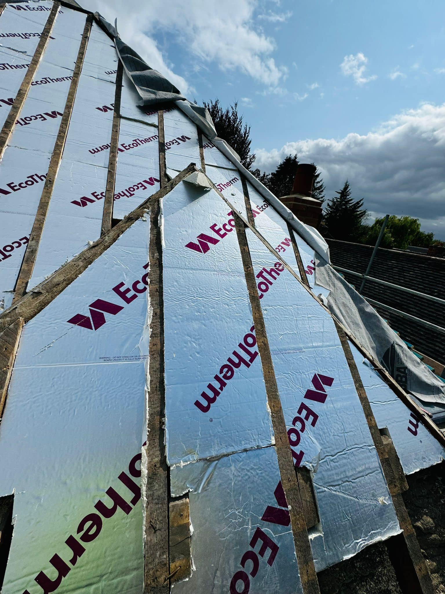 Slate roof restoration in Greenwich