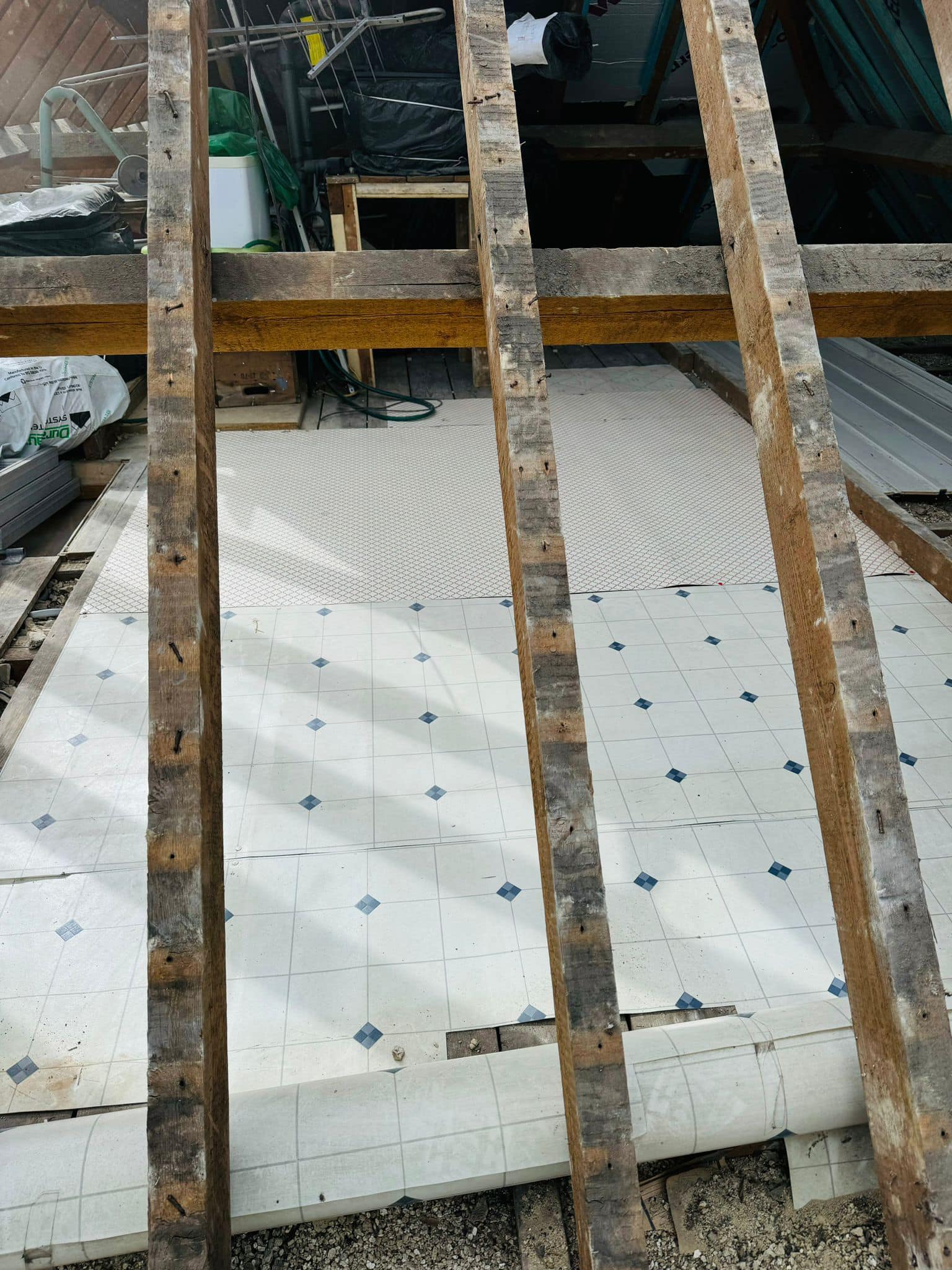 Professional roofers working on a property in London - KS Roof Master