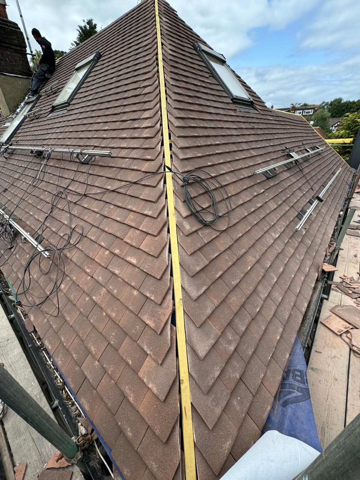 Storm damage repair in Battersea