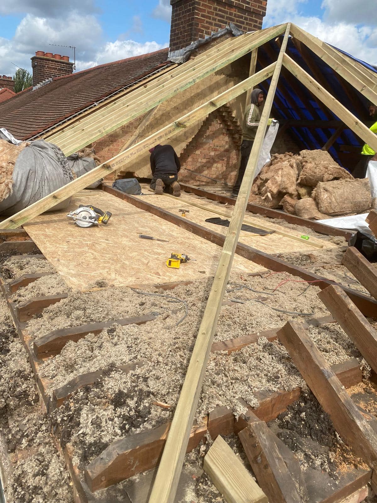 Roof repair completed in Bermondsey, South London