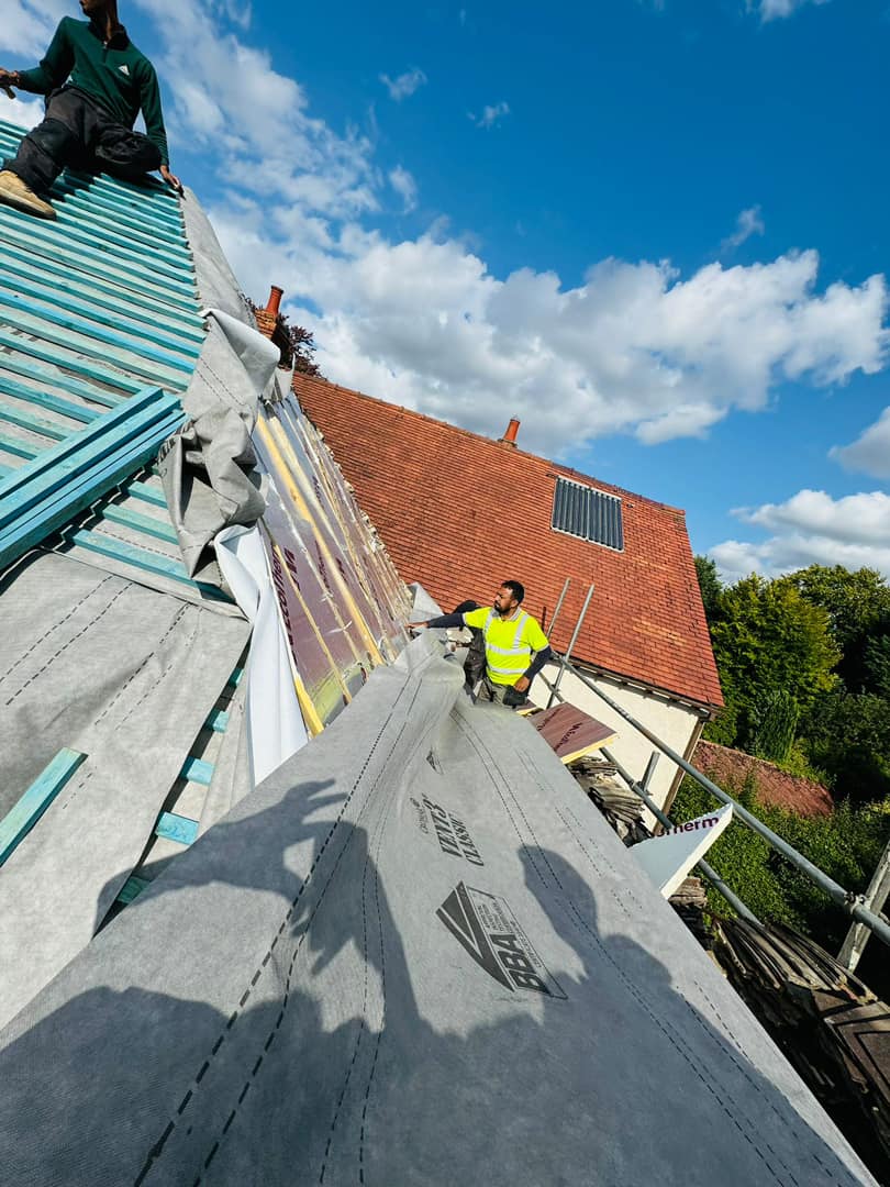 Lead flashing in Westminster