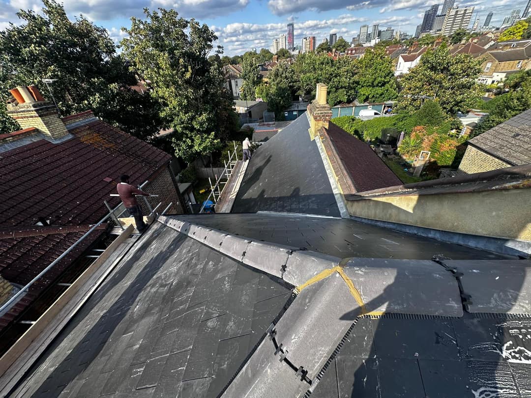 Storm damage repair in Battersea