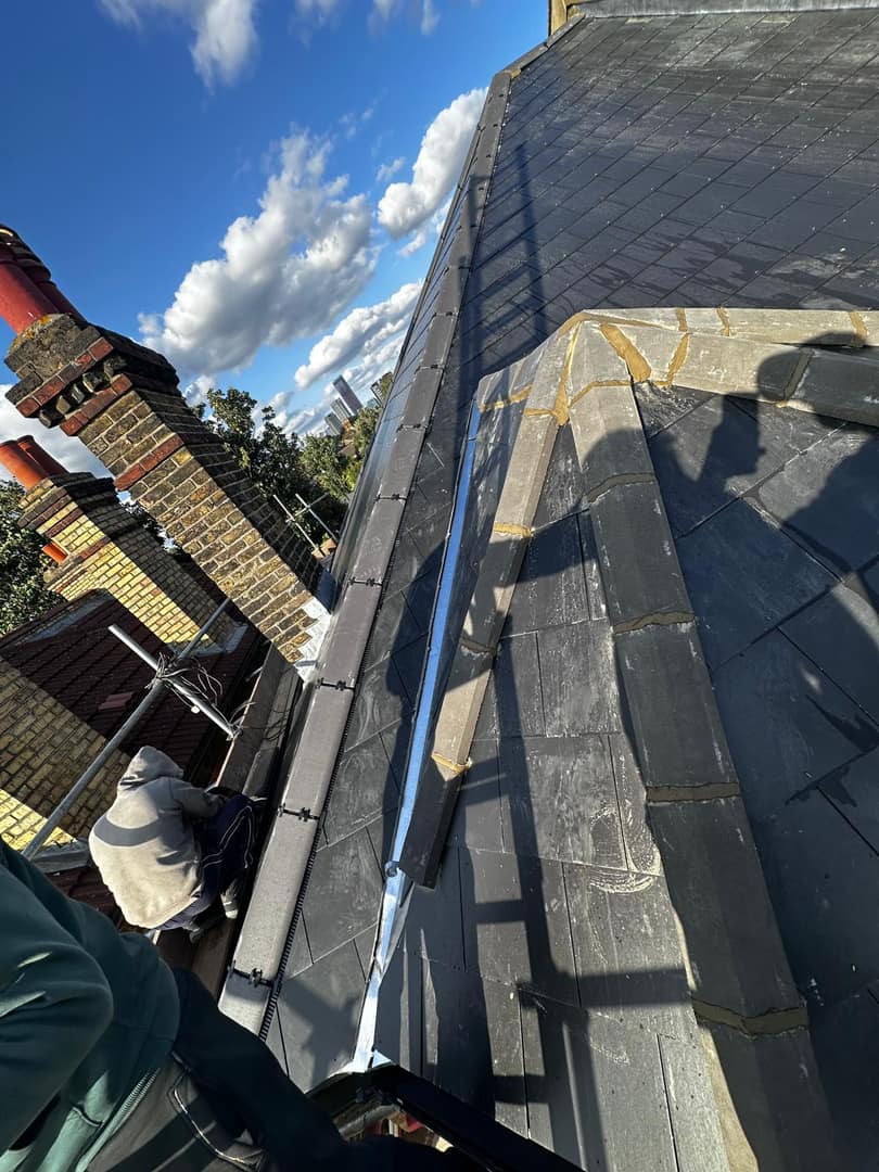 Storm damage repair in Battersea