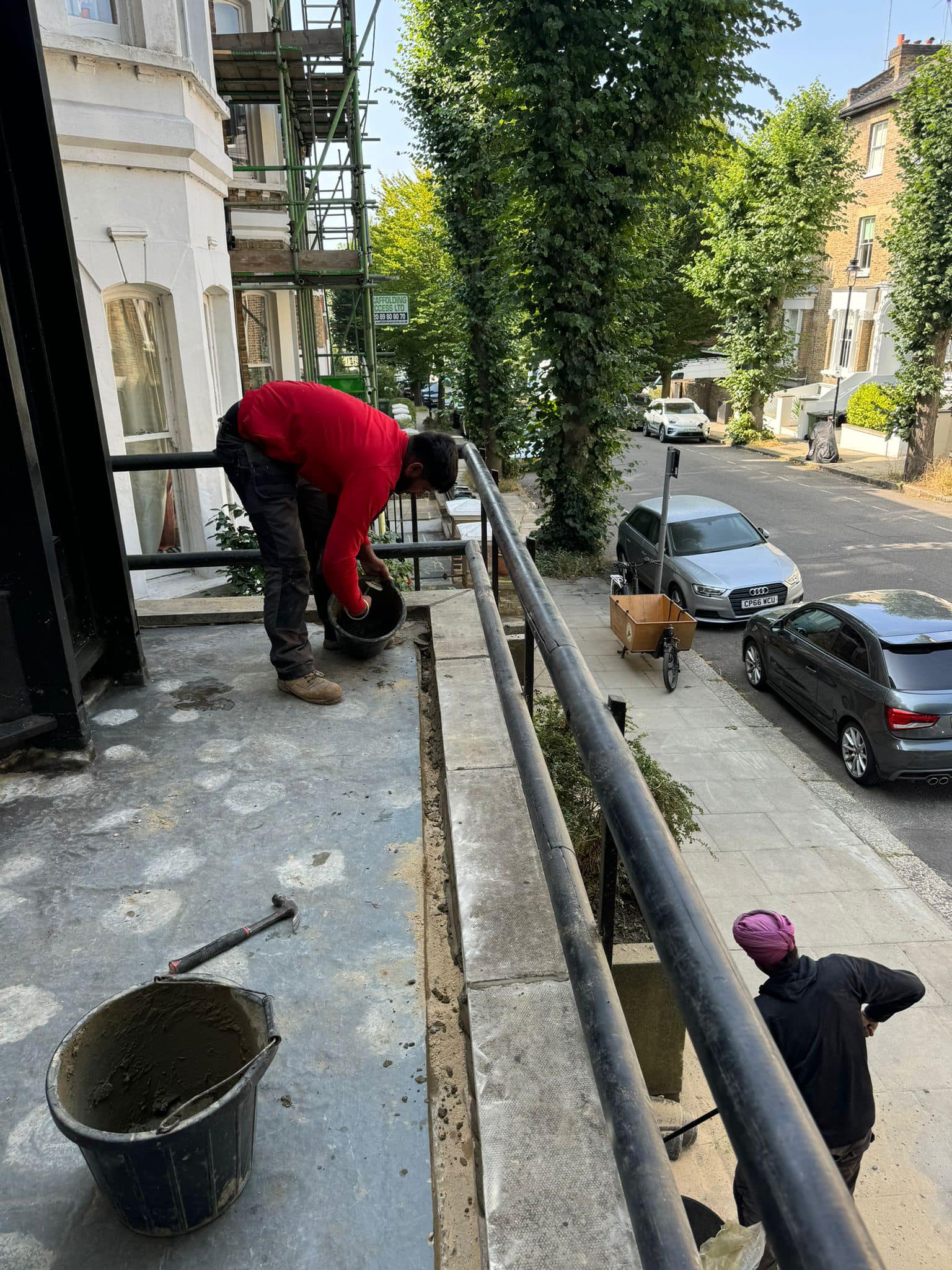 Roof repair completed in Bermondsey, South London