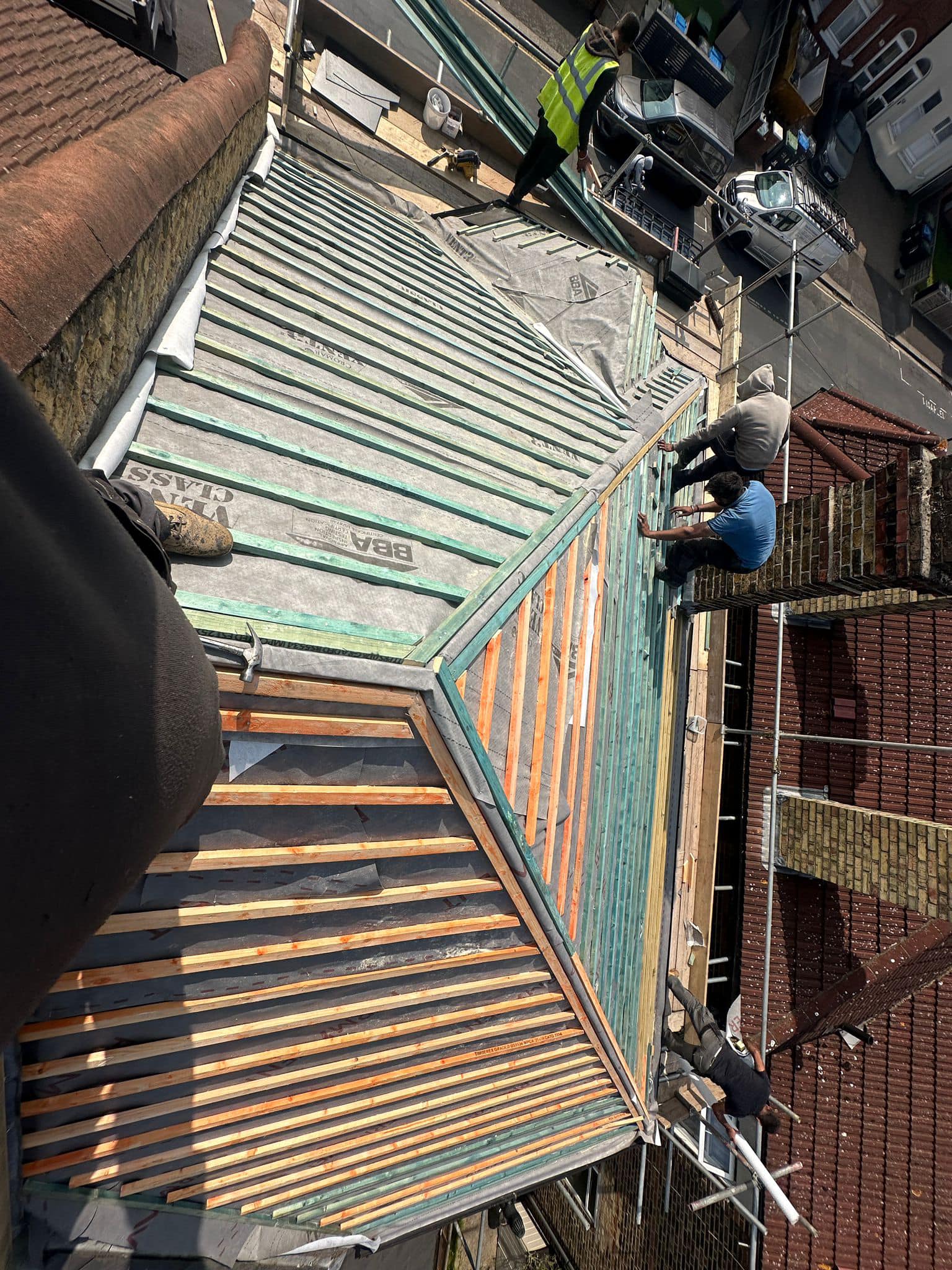 Roof survey in Kensington