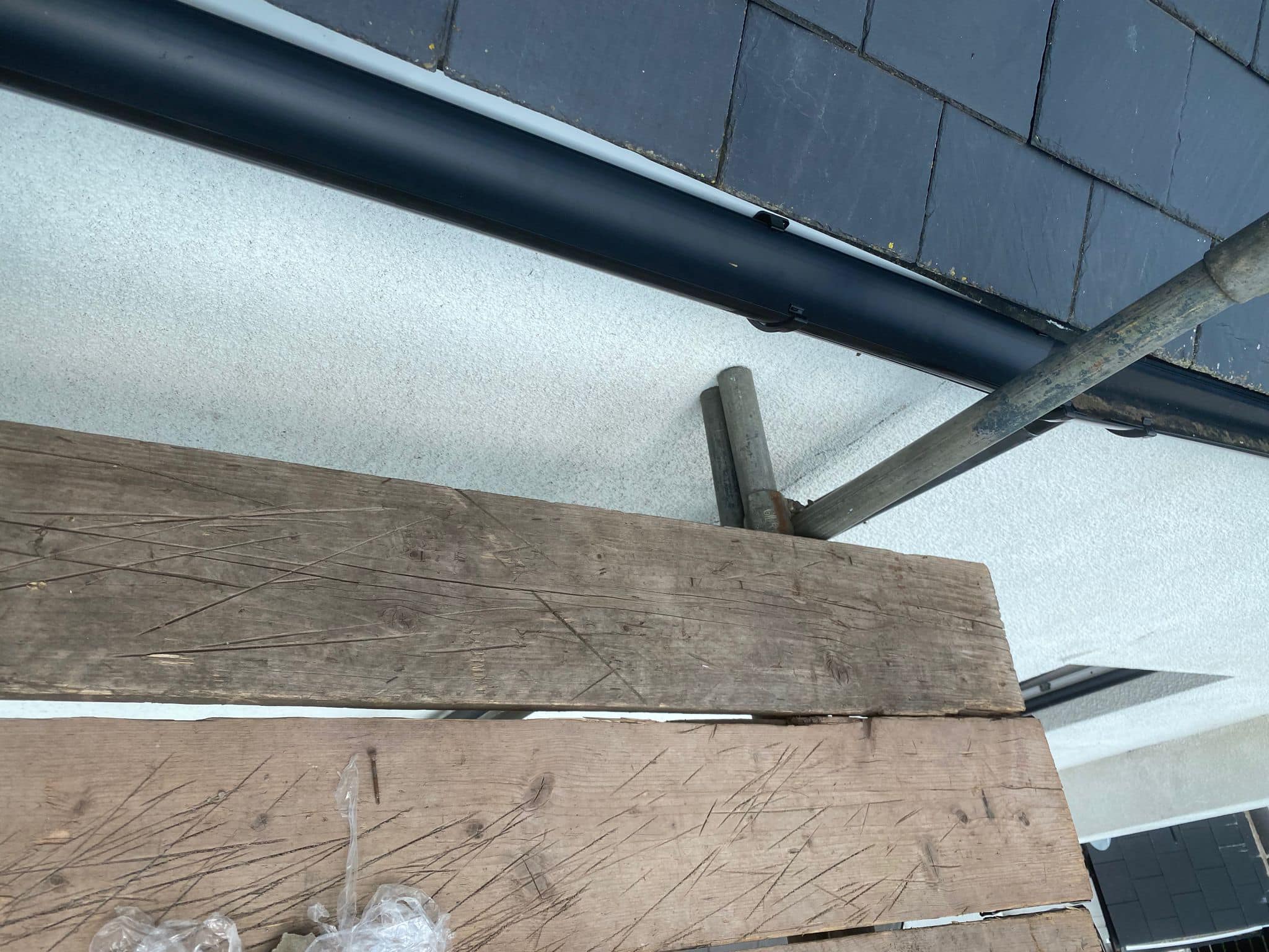 Professional roofers working on a property in London - KS Roof Master