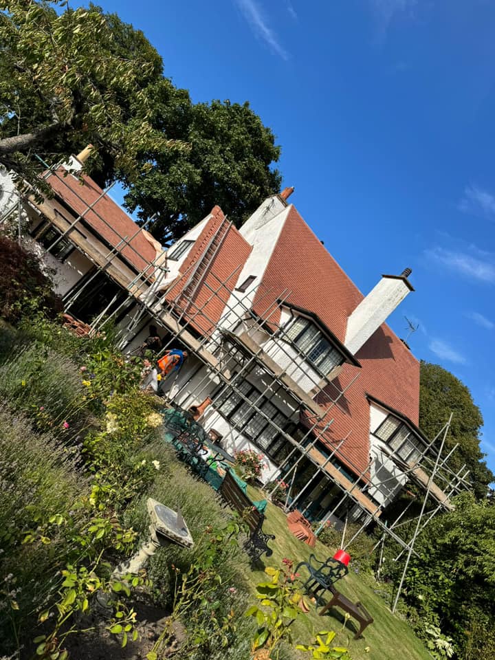 Lead flashing in Westminster