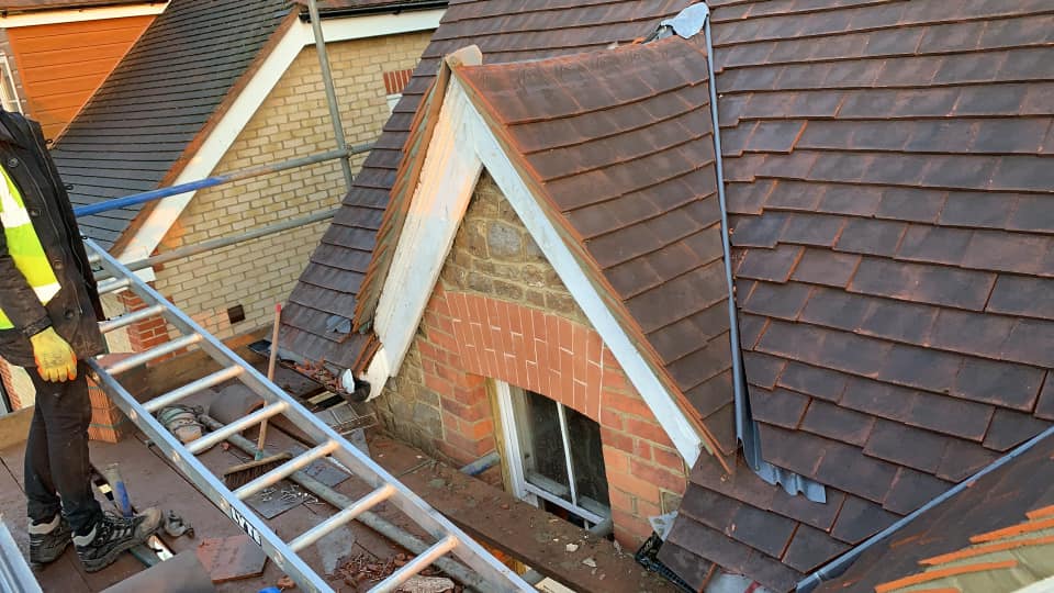 Commercial roof restoration in Canary Wharf