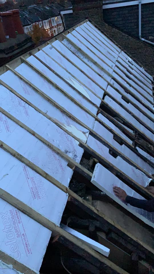 Roof repair completed in Bermondsey, South London