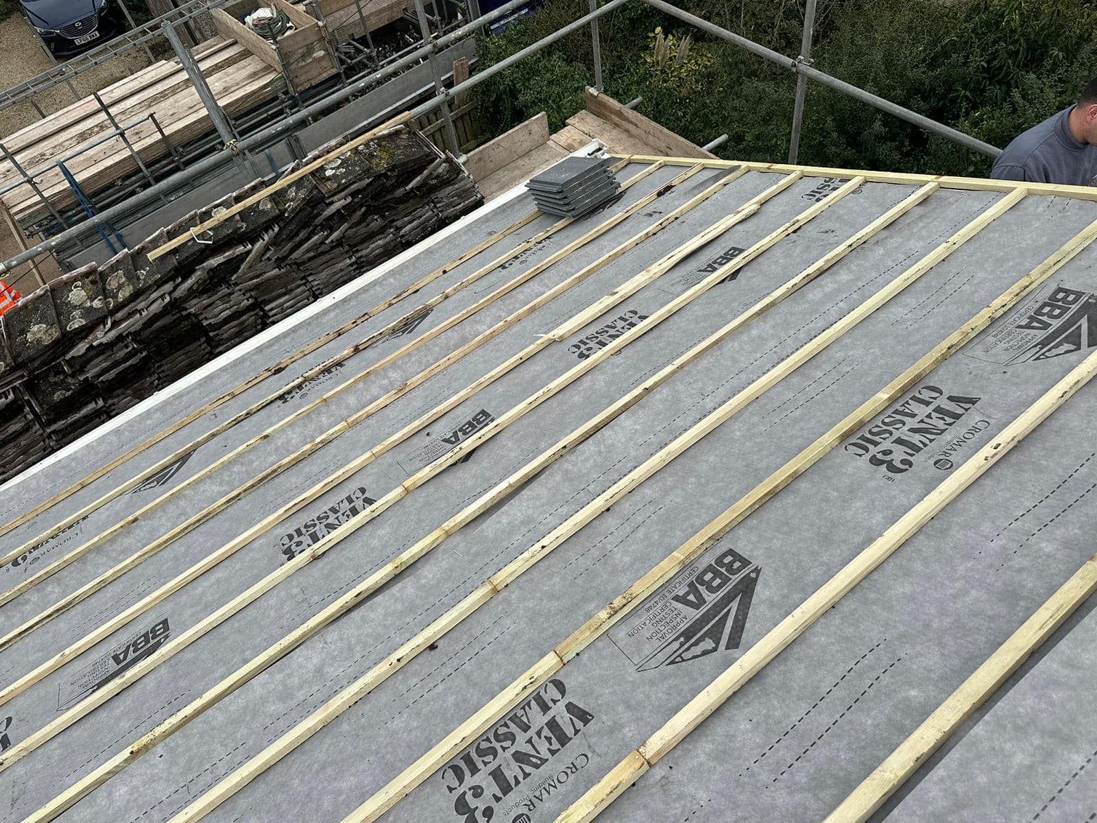 Roof survey in Kensington